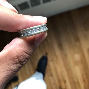 Silver fashion ring